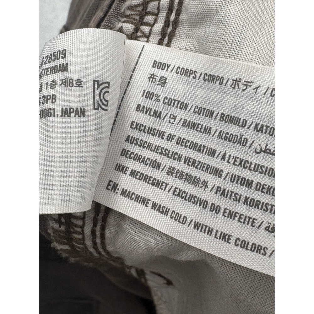 Abercrombie & Fitch Pants Ripstop Loose Men 30x28 Brown Hike Work Heavyweight - Picture 8 of 10